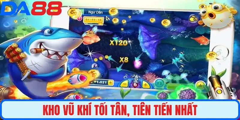 Kho vũ khí tối tân, tiên tiến nhất
