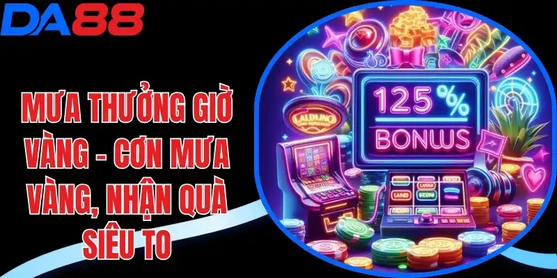 mưa thưởng giờ vàng
