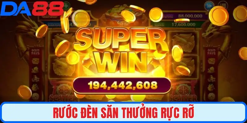 Rước đèn săn thưởng rực rỡ