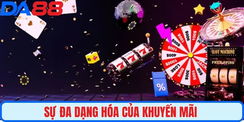 Sự đa dạng hóa của khuyến mãi 